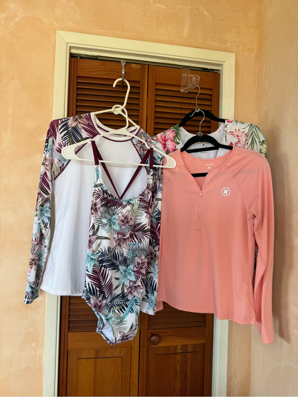 Hurley SBF 50 swimsuit and coverups